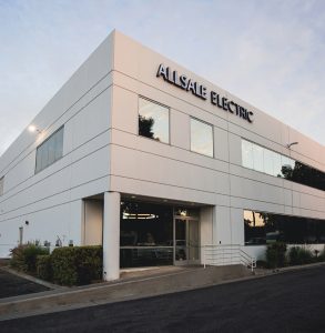 Photo of the outside of AllSale Electric Office and Warehouse